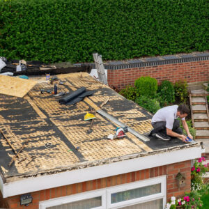 Emergency flat roofing repairs Axminster