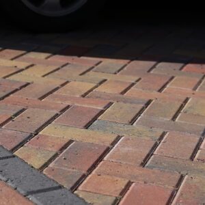 Axminster grey block paving
