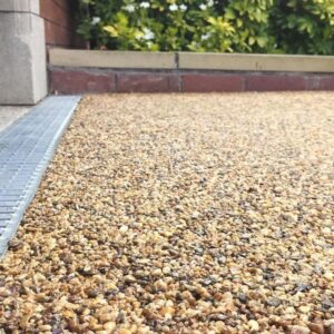 Whimple resin driveway
